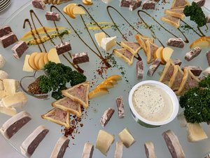 テリーヌとパテ、チーズの盛り合わせ